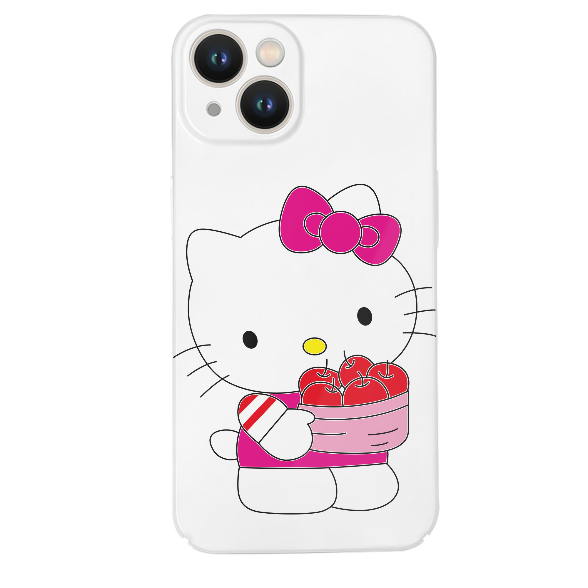 （画像用） Hello Kitty ハローキティ 【iPhone 14シリーズ対応】ハードケース